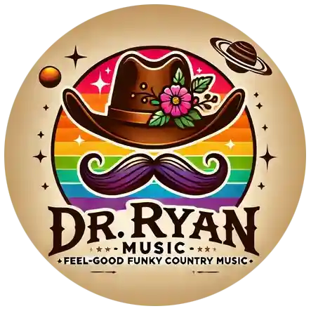 Dr Ryan Music Feel-Good Funky Country Music Logo