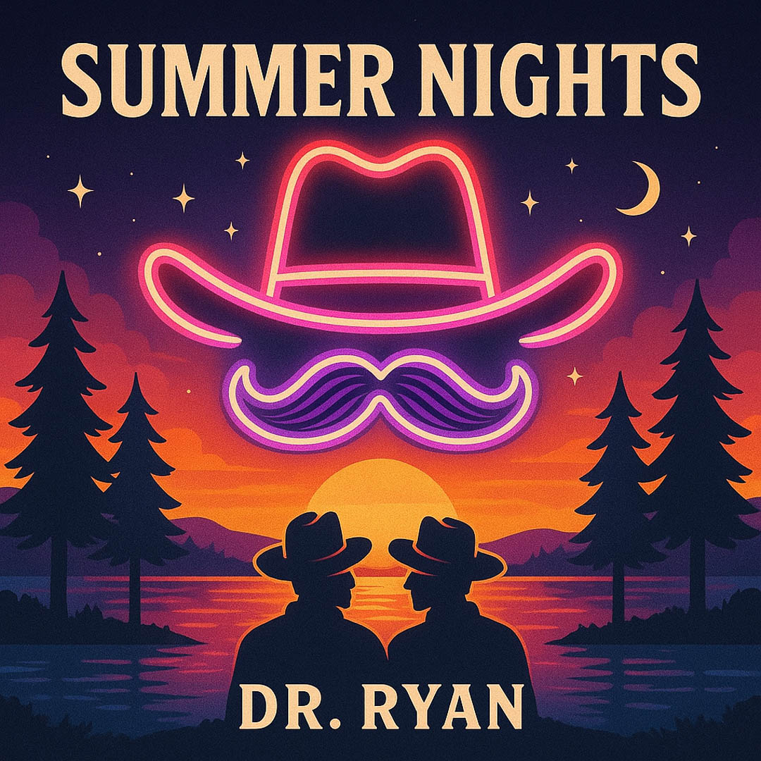Dr. Ryan Funky Feel Good Country Music Artist Single "Summer Nights" Cover Image